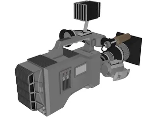 Camera 3D Model