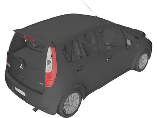 Mitsubishi Colt 3D Model