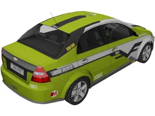 Chevrolet Aveo (2010) 3D Model