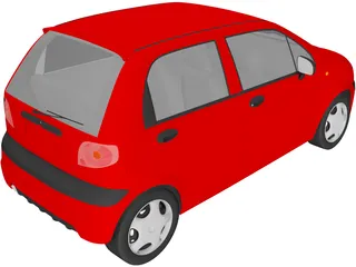 Daewoo Matiz 3D Model