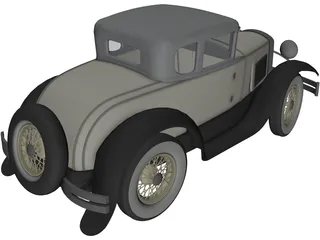 Ford A 3D Model