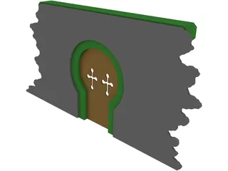 Archway Tomb 3D Model