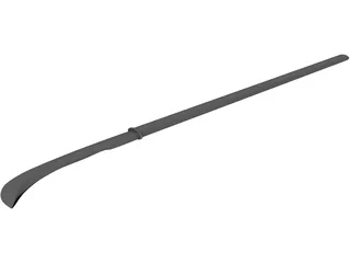 Naginata 3D Model