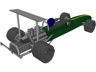 F1 Lotus 3D Model