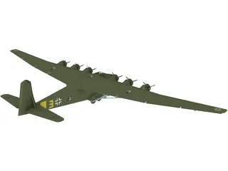 Messerschmitt Me 323 Gigant 3D Model