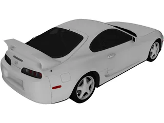 Toyota Supra RZ (1998) 3D Model