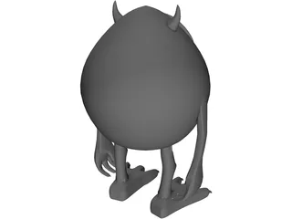 Mike from Monsters Inc. 3D Model