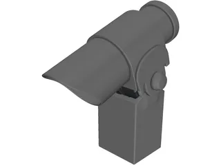 Public Binoculars 3D Model