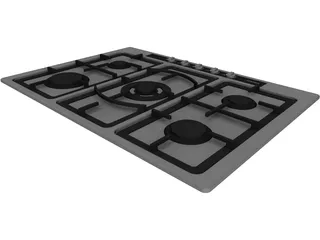 Siemens Gas Stove 3D Model