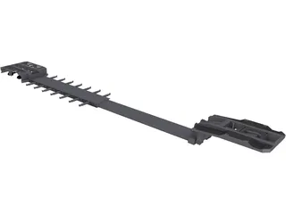 Lowbed Trailer 3D Model