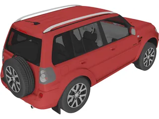 Mitsubishi Pajero 4x4 3D Model