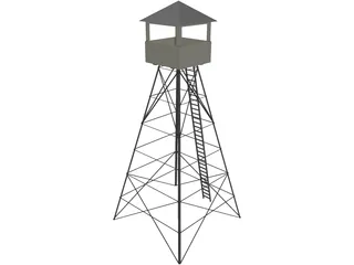 Tower Guard 3D Model