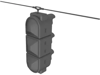 Traffic Light 3D Model