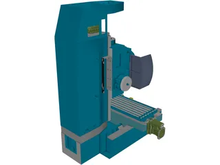 Milling Machine 3D Model