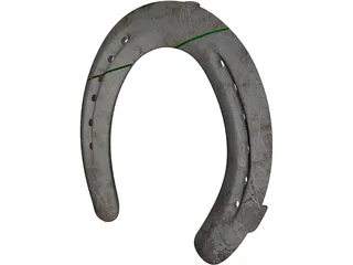 Horse Shoe 3D Model
