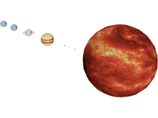 Solar System 3D Model