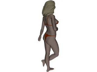 Lady 3D Model