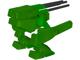 MAC II Monster 3D Model