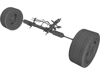 Power Steering 3D Model