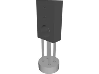 Speaker 3D Model