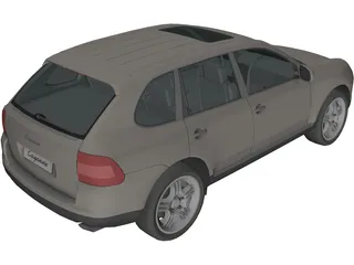 Porsche Cayenne S (2004) 3D Model