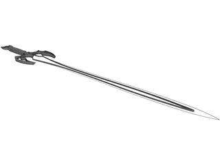 Fantasy Sword (Sword Of Darkness) 3D Model
