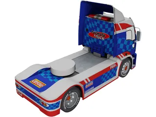 Formula Truck 2013 PaceCar 3D Model