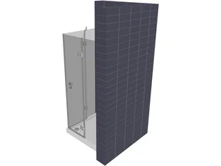Shower Box 3D Model