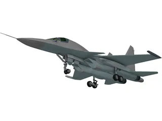 Sukhoi Su-34 Fullback 3D Model