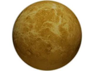 Planet Venus 3D Model
