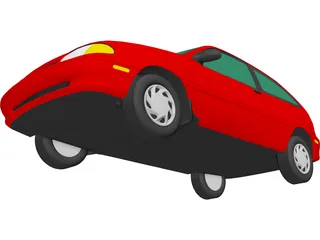 Ford Aspire (1995) 3D Model