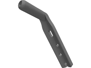 Perthrocantheric Bone Plate 3D Model