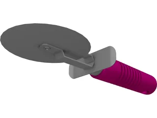 Pizza Cutter 3D Model