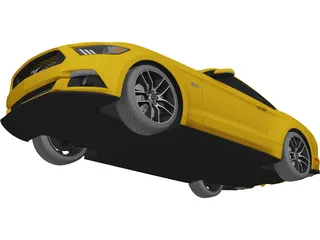 Ford Mustang GT 3D Model