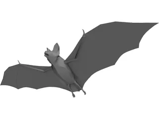 Bat 3D Model