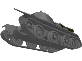 BT-7 3D Model