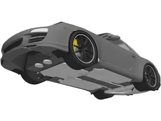 Porsche 911 Targa (2007) 3D Model