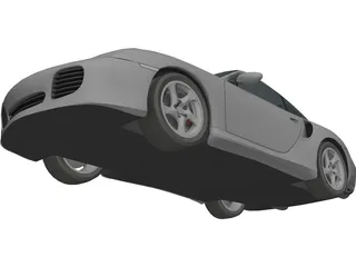 Porsche 911 Turbo (2001) 3D Model