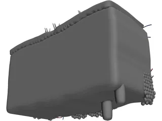 Skin Anatomy 3D Model