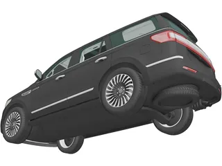 Lincoln Navigator (2017) 3D Model