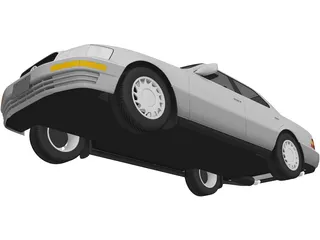 Lexus LS 400 (1989) 3D Model