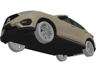 Acura CDX (2016) 3D Model