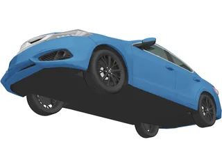 Acura ILX (2016) 3D Model