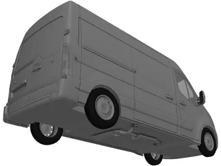 Renault Master (2017) 3D Model