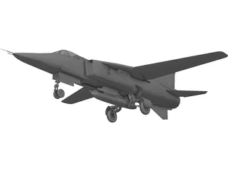 MiG-27 Mikoyan 3D Model
