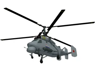Kamov Ka-25 Hormone 3D Model