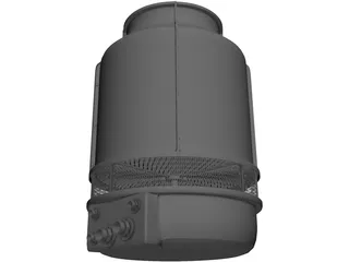 Cooling Tower 3D Model