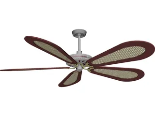 Ceiling Fan Fancy 3D Model
