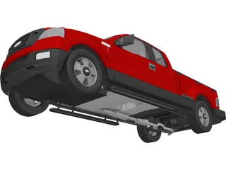 Ford F-150 Pickup 3D Model