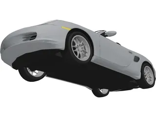 Porsche Boxster (1997) 3D Model